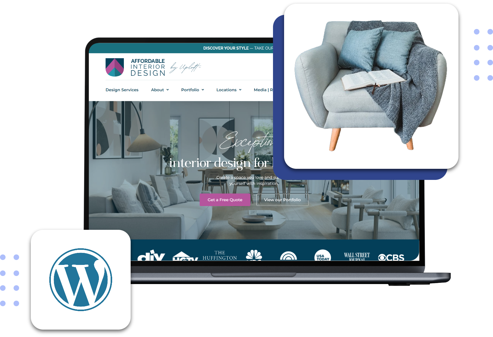 WordPress Web Design Banner Image