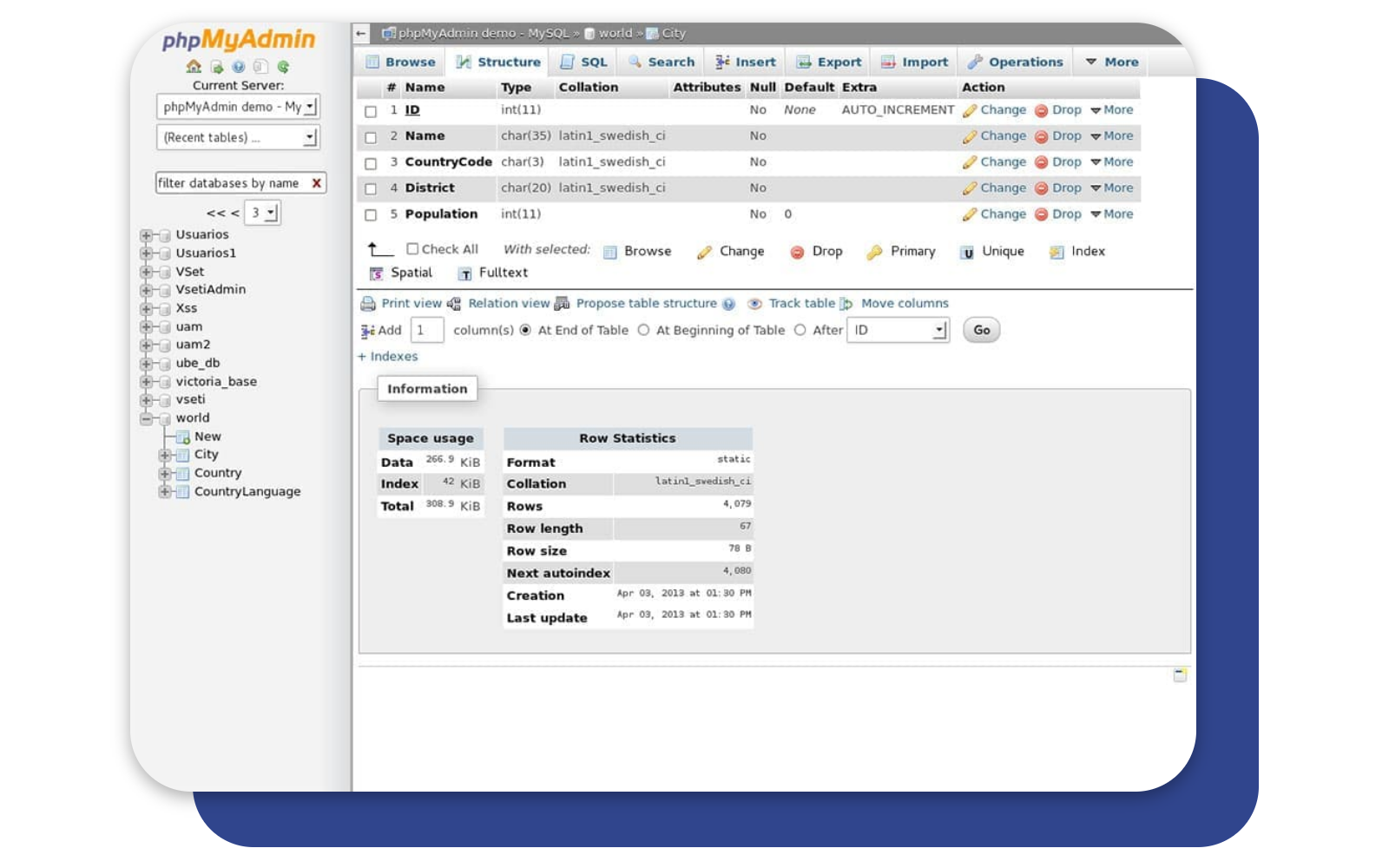 Database