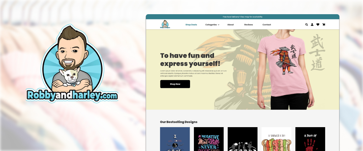 Robby and Harley Upgrades Their Business with a Stunning BigCommerce Website Launch