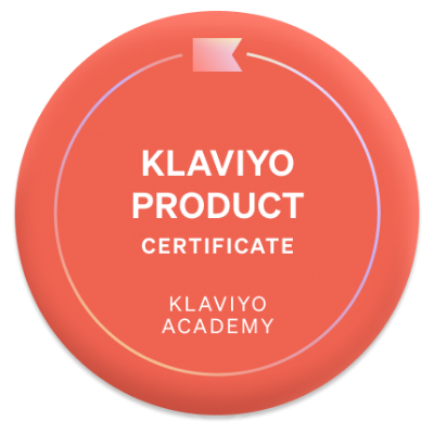 Klaviyo Certificate